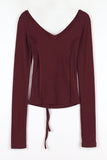 River Back Open Line T-shirt