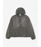 Summer Beach Net Hood Zip-Up