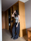 LAYERED DENIM PANTS