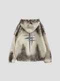 Domble star semi crop fleece