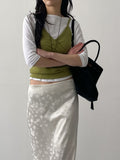Tone-tone Ribbed Sleeveless