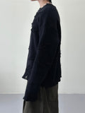 Cut-off damage knit