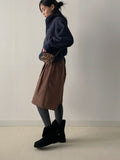 Snap Anorak Fleece Sweatshirt