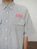 Badge Stone Half Shirt