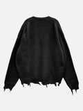 Nut Mohair Damage Cardigan