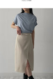 Milly Shirring Cap Sleeve T-Shirt