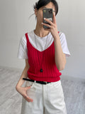 Cable Knit Bustier