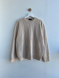 Diamond Fisherman Round Knit
