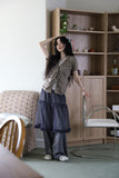 Medi lace button tee
