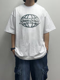 Metallic Logo Box Half Tee