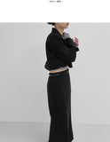 Tulip high waist long skirt