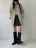 [Lined Pants] Vintage Leopard Mini Skirt