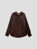 Peaky Farmer Check Hood Shirt