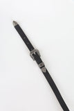 Leather belt choker