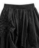 SHIRRING VOLUME LONG SKIRT