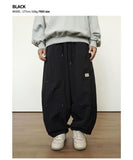 Eyelet Patch Nylon Pants