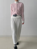 Mochi Angora Round Crop Cardigan
