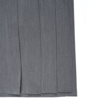 PLEATS WRAP BUTTON SKIRT