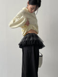 Tartan Frill Wrap Skirt