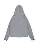 DIAGONAL ZIPPER HOODIE