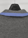 Color Matching Collar Signature Knit