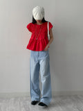 Aco Frill Nylon Blouse