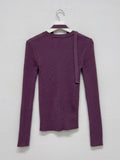 Hush V-neck ribbed cardigan