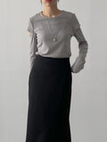 Cutting Rib T-shirt