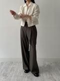 Roem Tweed Short Jacket