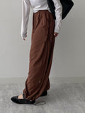 [2way!] Eyelet Wide Training Pants