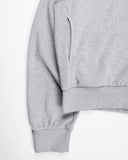 HIGHNECK CROP HOODIE ZIP-UP