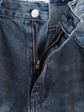 Destroyed Oil Washed Denim
