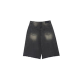 Nocta Washing Cutting Bermuda Denim