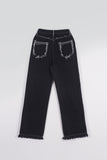 western tassle denim