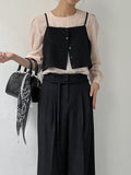 Popo Strap Wide Slacks