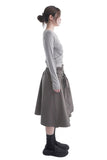 STRAP TIE BUTTON CARDIGAN