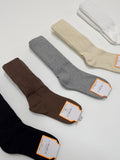 Semi Ribbed Daily Long Socks