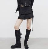 Kenny String Pleats Skirt