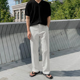 Weaven Linen Semi-Wide Slacks