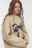 Ribbon Brush Overfit Knit