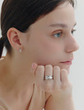 [Premium Plating] H Edition AB(W) Core Wave Ring