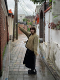 Pkiden Bokashi Knit Over Cardigan