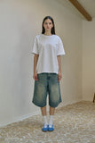 Bermuda Dart Denim Pants