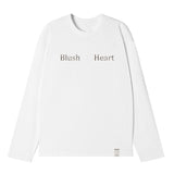 BLUSH HEART Long Sleeve T-shirt