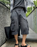 Bermuda Banding Half Denim Pants