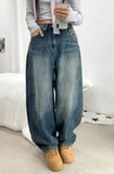 moity denim balloon pants