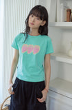 Pop Strawberry Crop Short Sleeve Tee