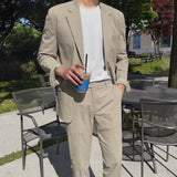 Mars Linen Suit Jacket