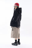 Big free cargo half pants