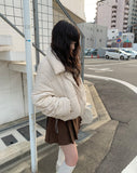 Humi Corduroy Mini Pleated Skirt